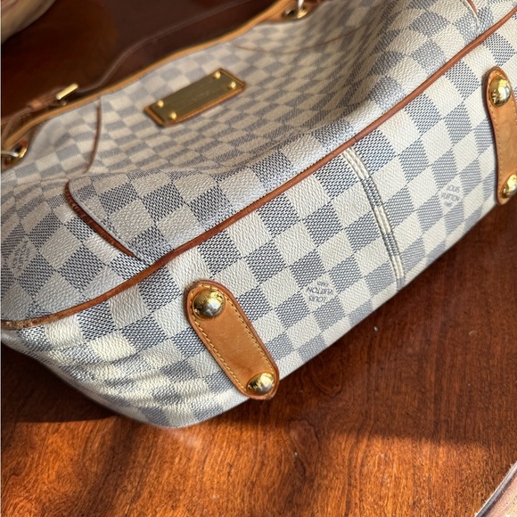 LOUIS VUITTON Damier Azur Galleria PM Shoulder Bag - Picture 15 of 16